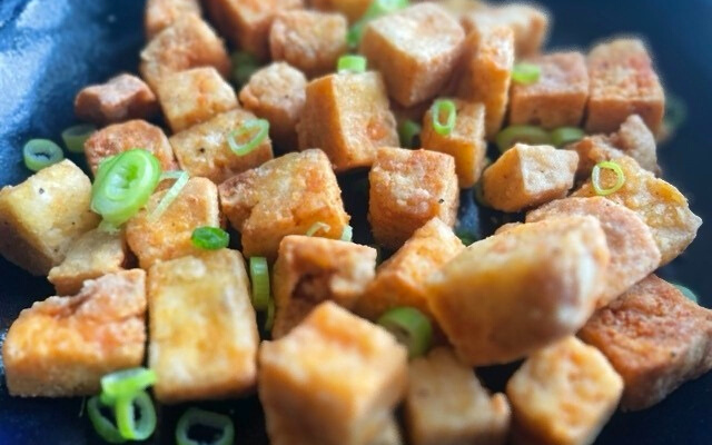 The BEST Crispy Tofu