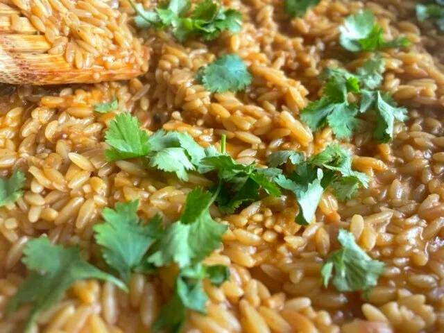 Creamy Gochujang Orzo