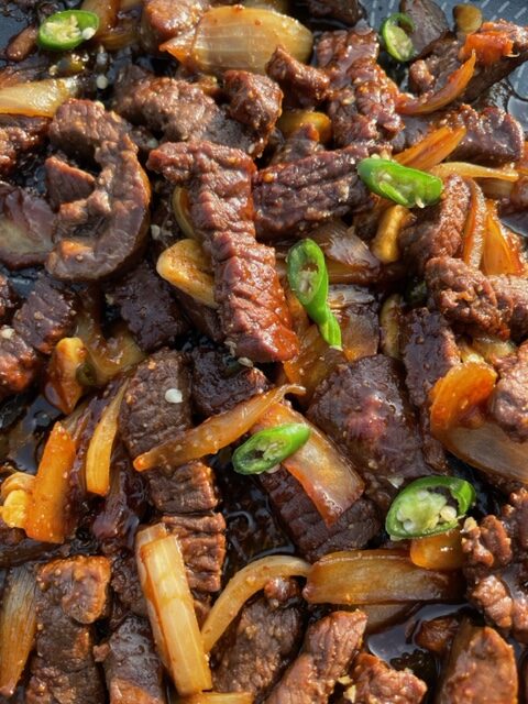 15 Minute Sweet Chilli Beef