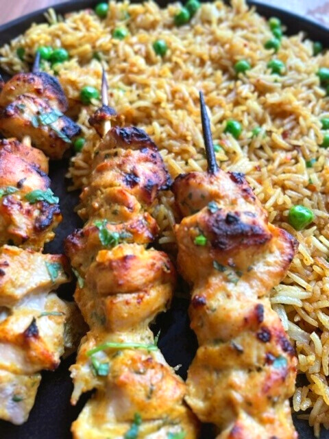  Grilled Chicken Skewers