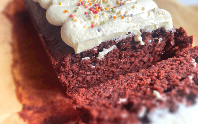 Red Velvet Loaf Cake