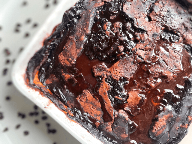 Hot Chocolate Fudge Cake