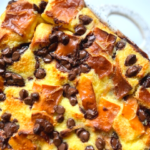 Chocolate Chip Bread Pudding